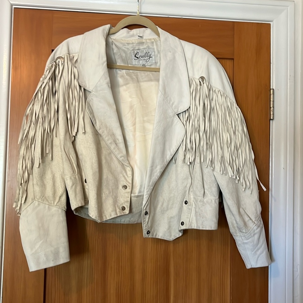 Scully leather jacket